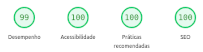 Otimização no PageSpeed